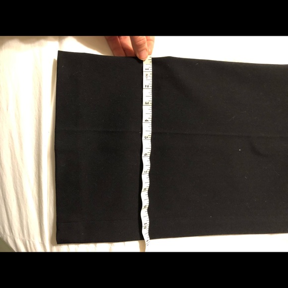 High waisted, wide leg black pants - Picture 7 of 9